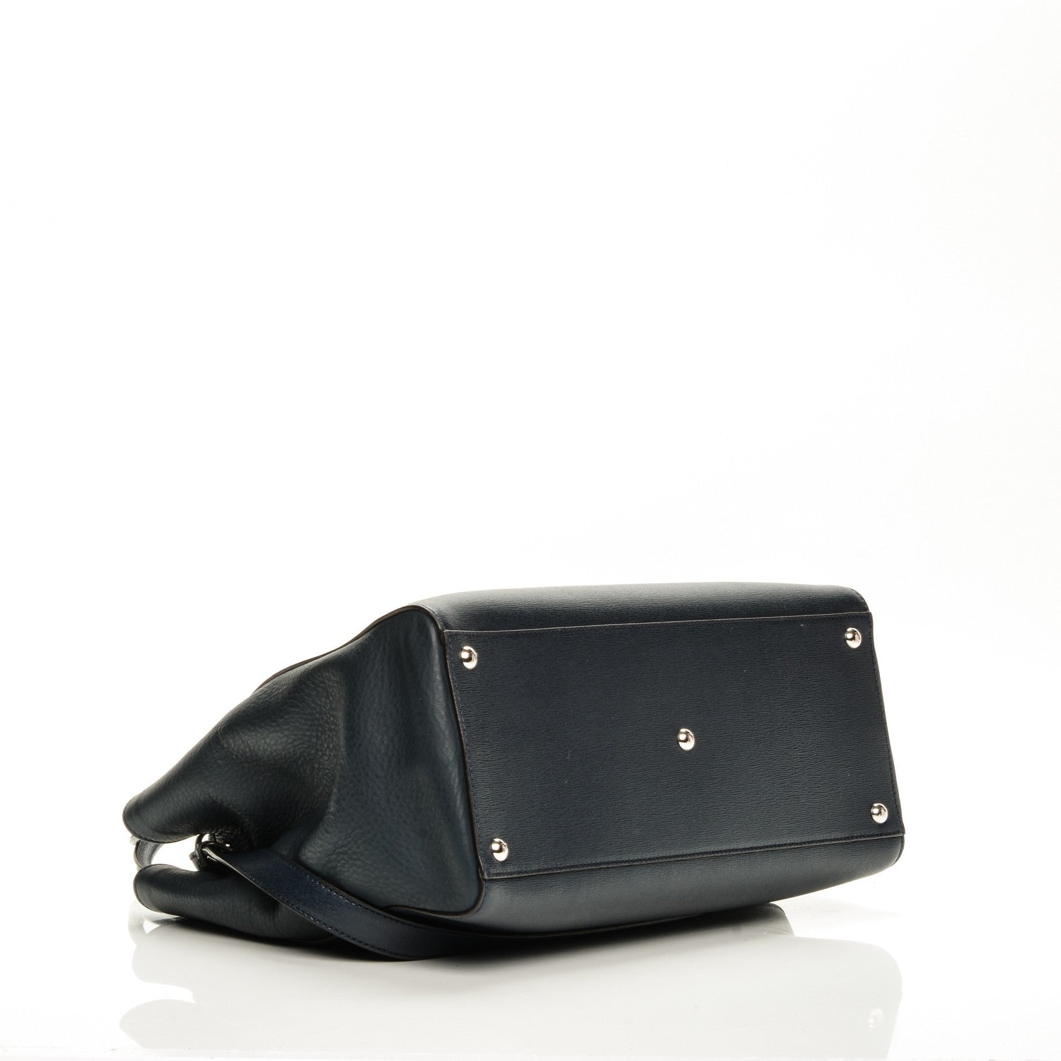 Fendi Vitello Elite Regular 2Jours Tote Lavagna 4 of 7