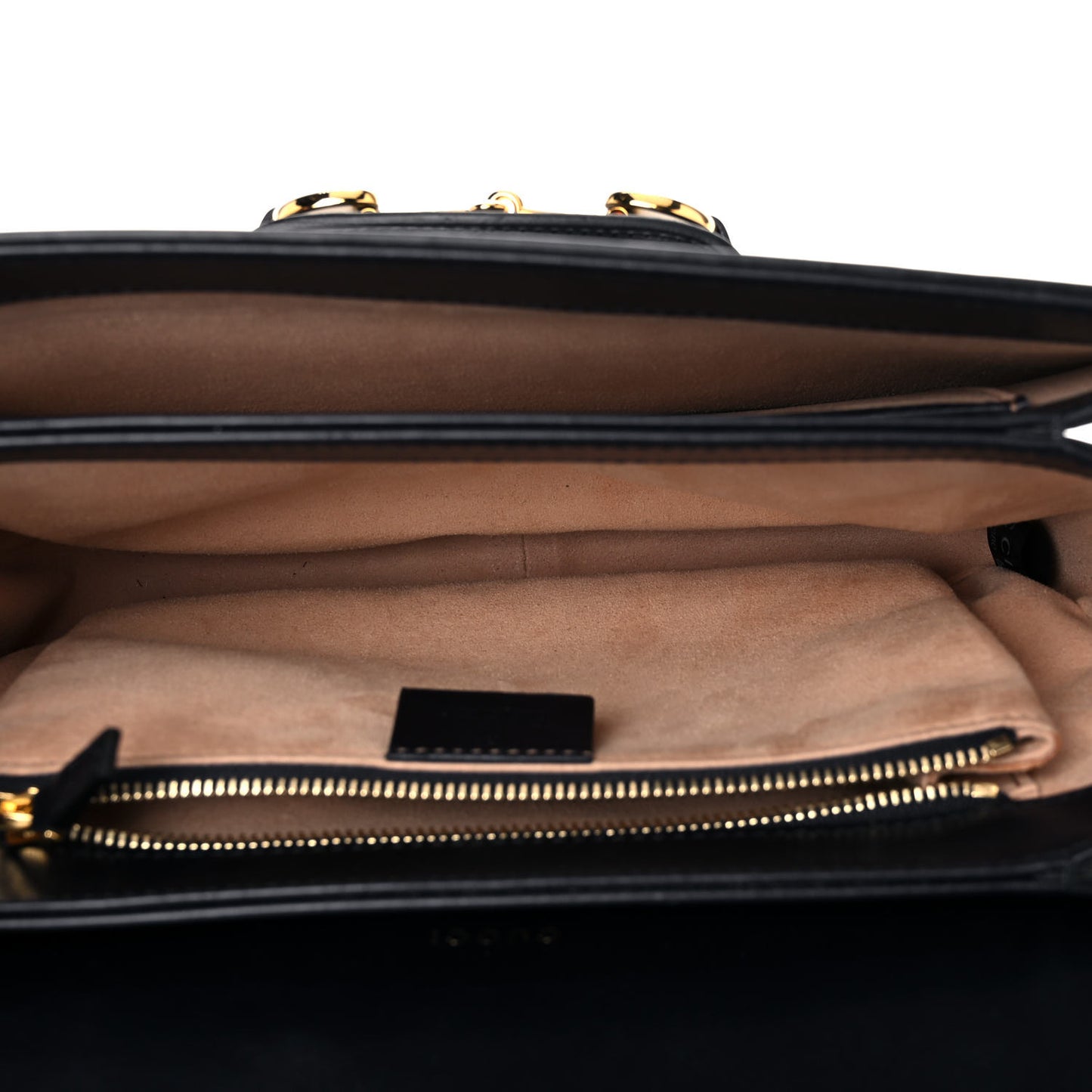 Calfskin Web Horsebit 1955 Shoulder Bag Blue
