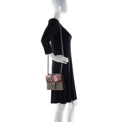 Gucci GG Supreme Monogram Blooms Mini Dionysus Shoulder Bag Beige Multicolor Dry Rose 2 of 10