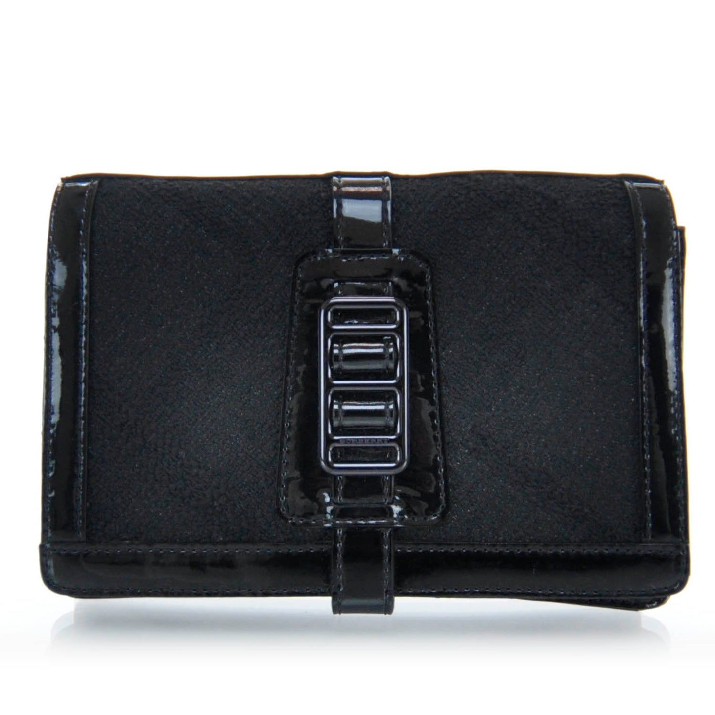 Patent Glitter Nova Check Bag Black