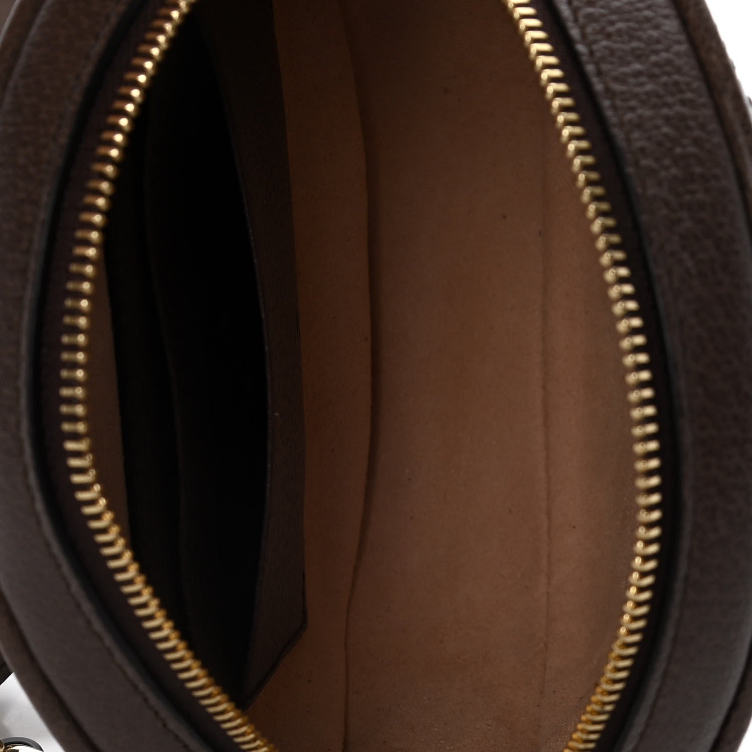 Gucci GG Supreme Monogram Web Mini Ophidia Round Backpack Brown 4 of 8