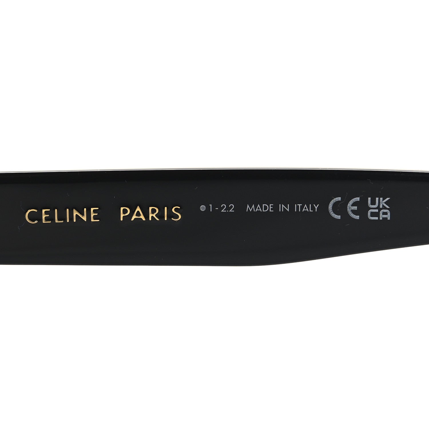 Celine Acetate Square Sunglasses CL40249U-Y Black 5 of 7