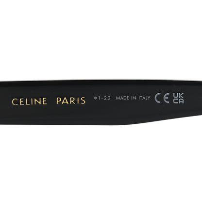 Celine Acetate Square Sunglasses CL40249U-Y Black 5 of 7