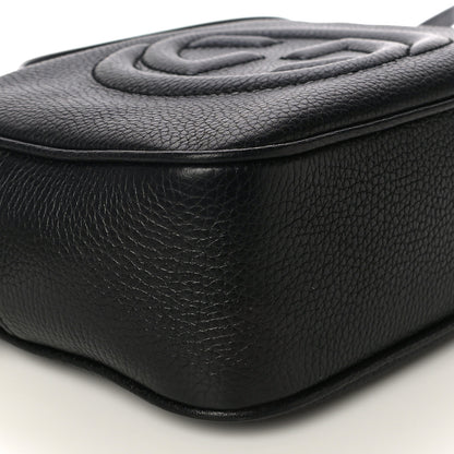 Gucci Pebbled Calfskin Small Soho Disco Bag Black 10 of 11