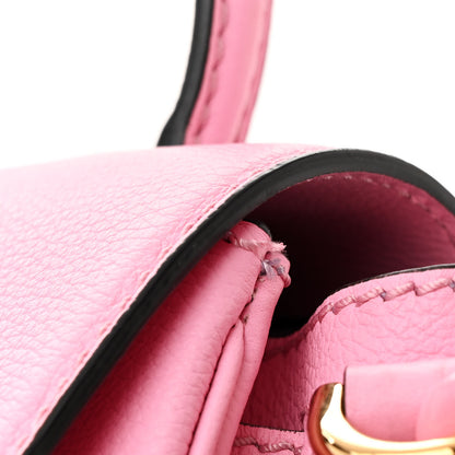 Versace Grained Calfskin Small La Medusa Top Handle Bag Pink 11 of 12