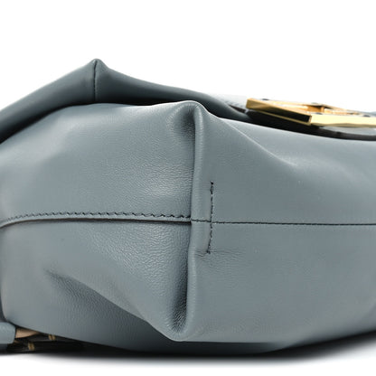 Fendi Nappa Medium Mamma Baguette Light Blue 8 of 9