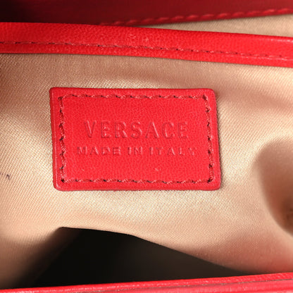 Versace Patent Mini Signature Bag Red 6 of 9