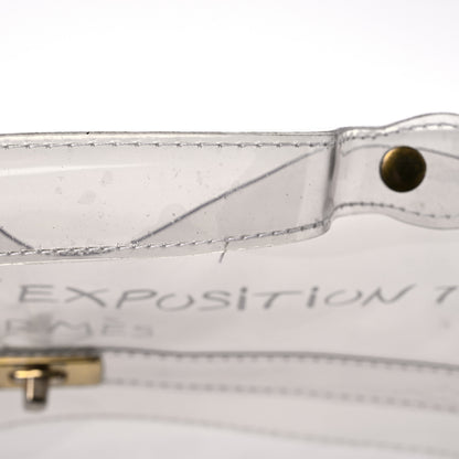 Hermes Vinyl Souvenir De L'Exposition Kelly Transparent 12 of 13