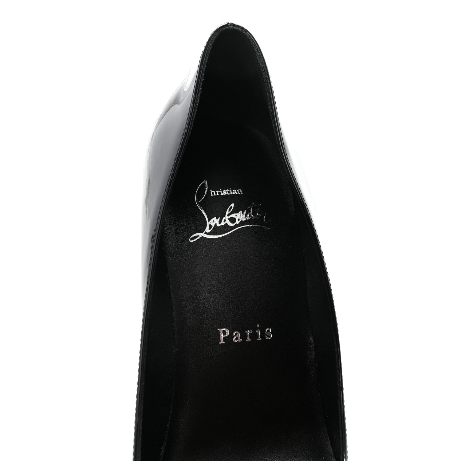 Christian Louboutin Patent Miss Z 80 Pumps 36 Black 1887531
