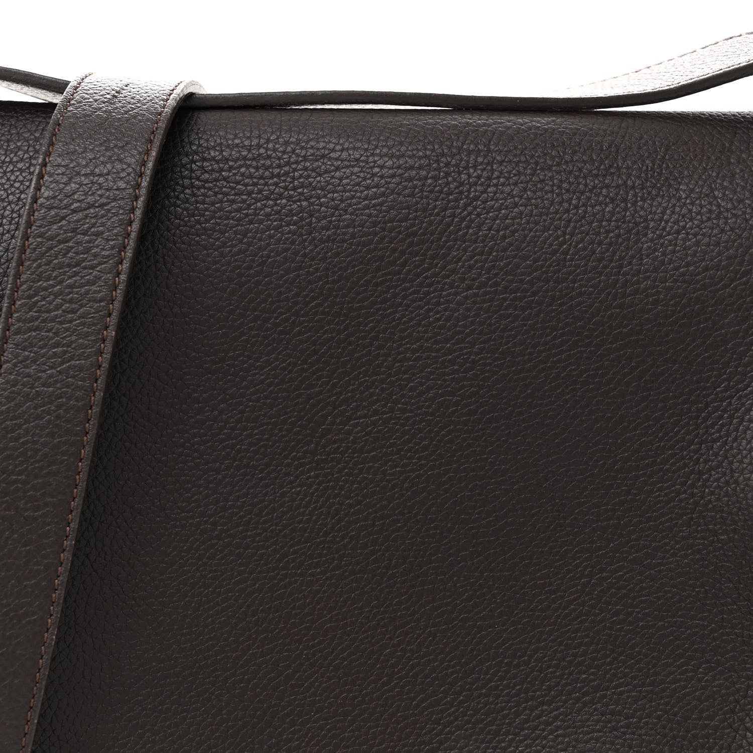 Tom Ford Pebbled Calfskin Medium Jennifer Dark Brown 9 of 15