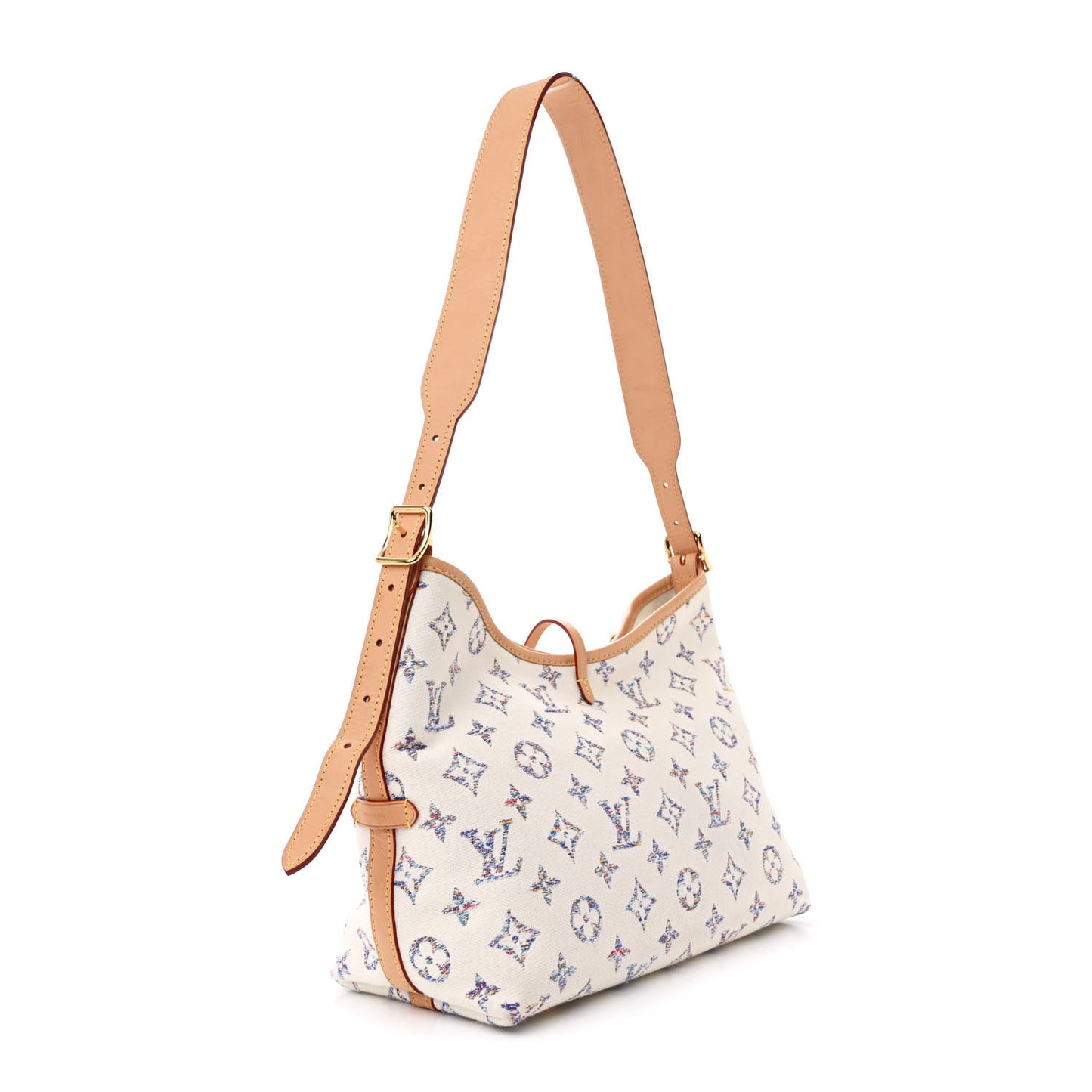 Monogram Jacquard CarryAll PM Multicolor Beige