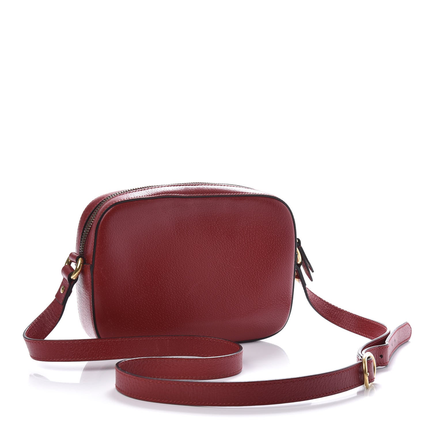 Gucci Calfskin Animalier Web Disco Red 3 of 10