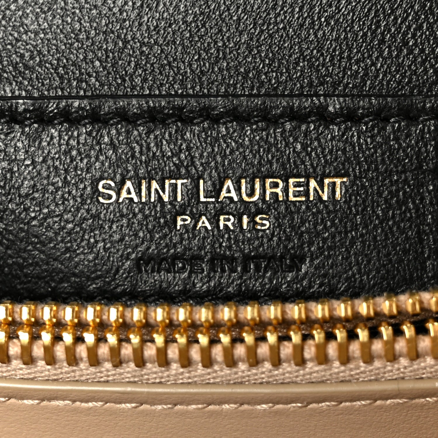 Saint Laurent Calfskin Y Quilted Monogram Small Loulou Chain Satchel Dark Beige Dark Beige 7 of 12