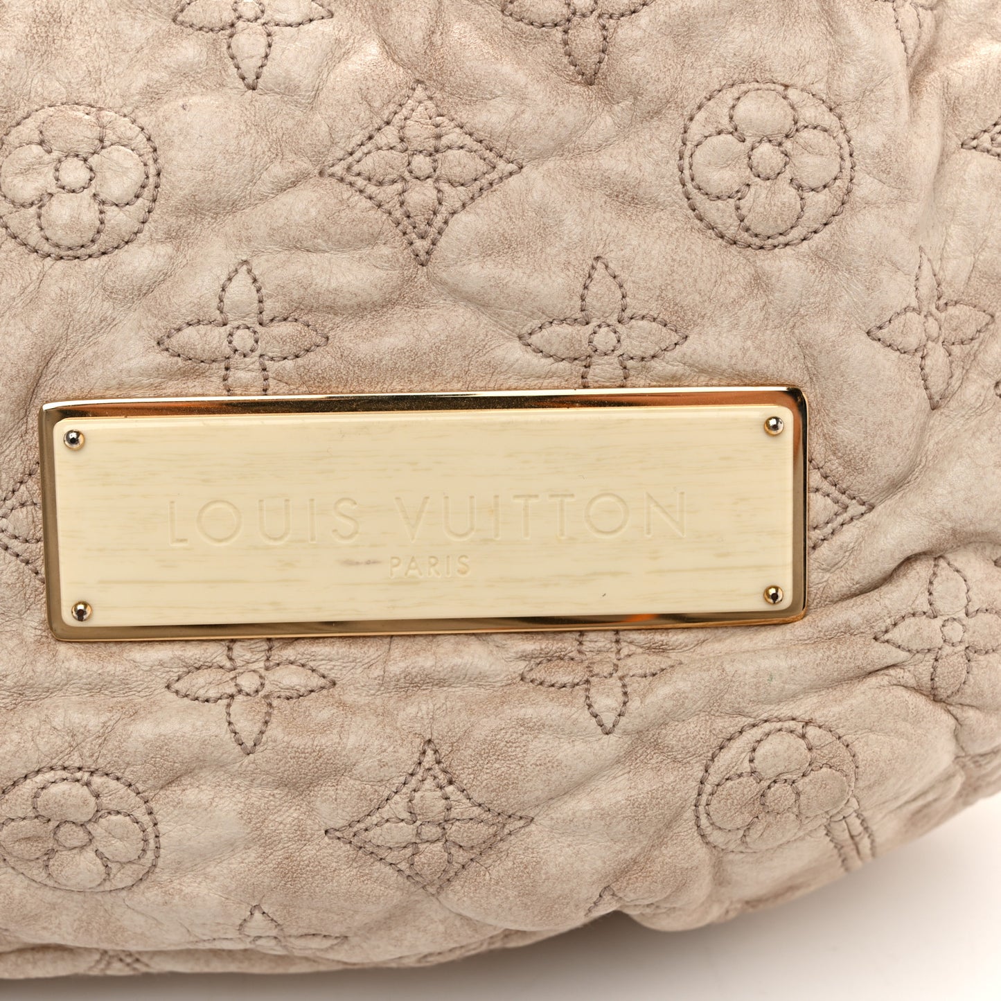 Lambskin Olympe Nimbus GM Ecru