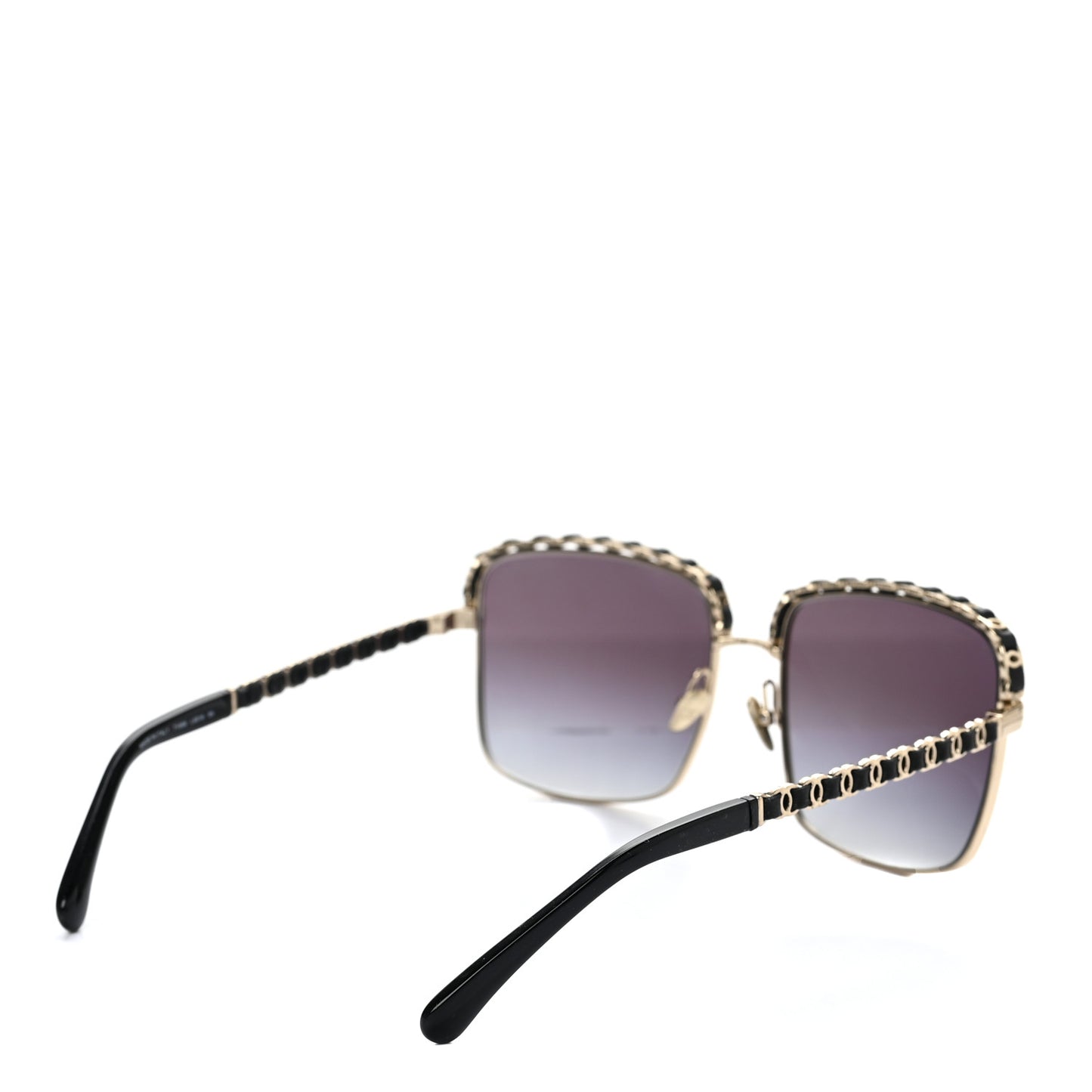 Metal Square Chain Sunglasses 71369 Grey