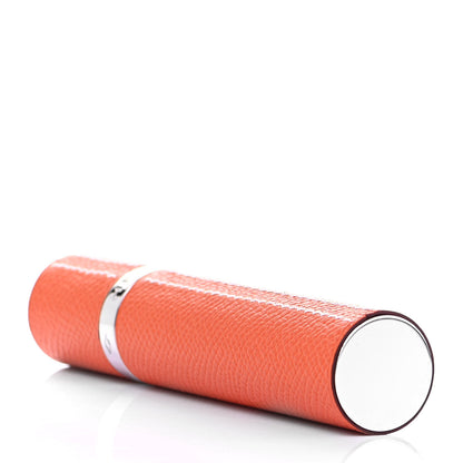 Hermes Epsom Refillable Bottle Case Orange 5 of 7