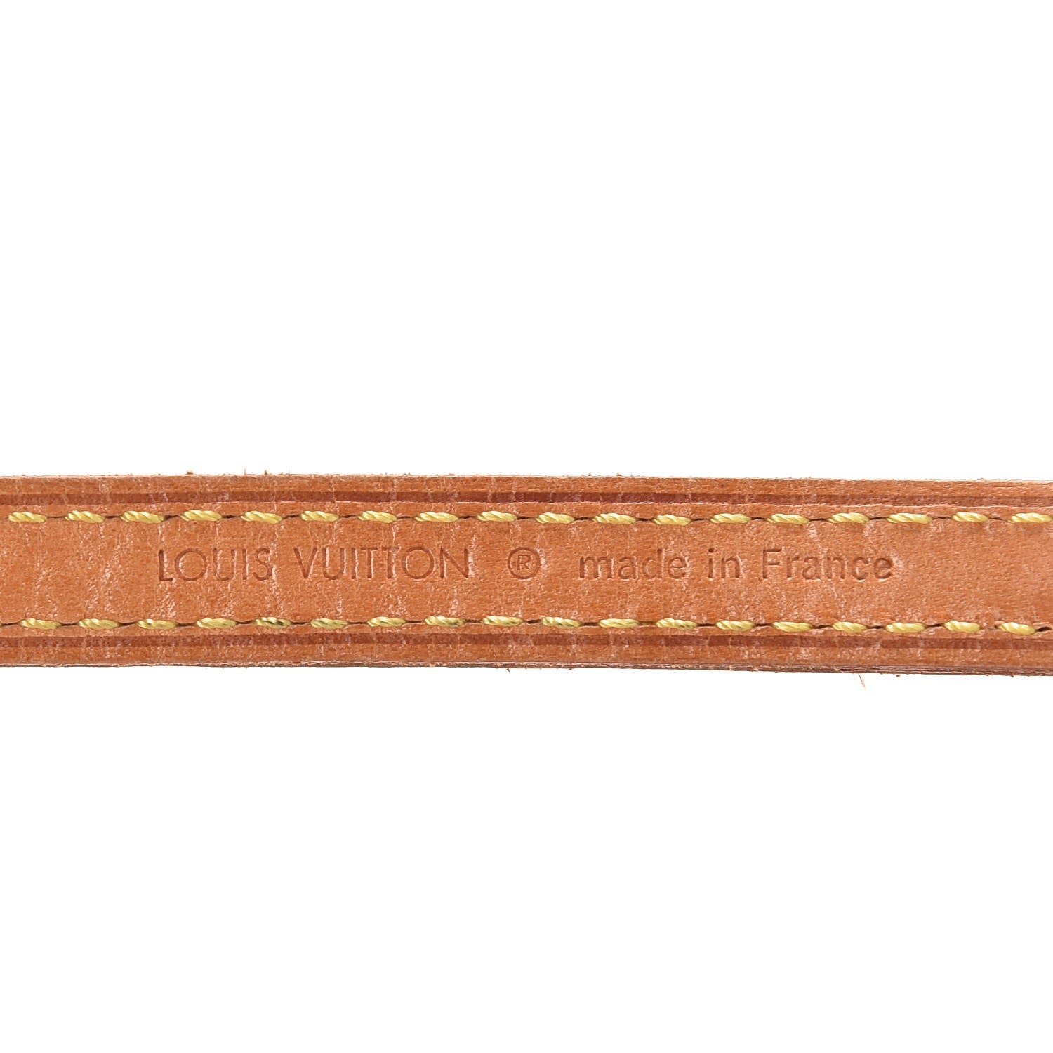Louis Vuitton Vachetta 12mm Adjustable Shoulder Strap 5 of 5