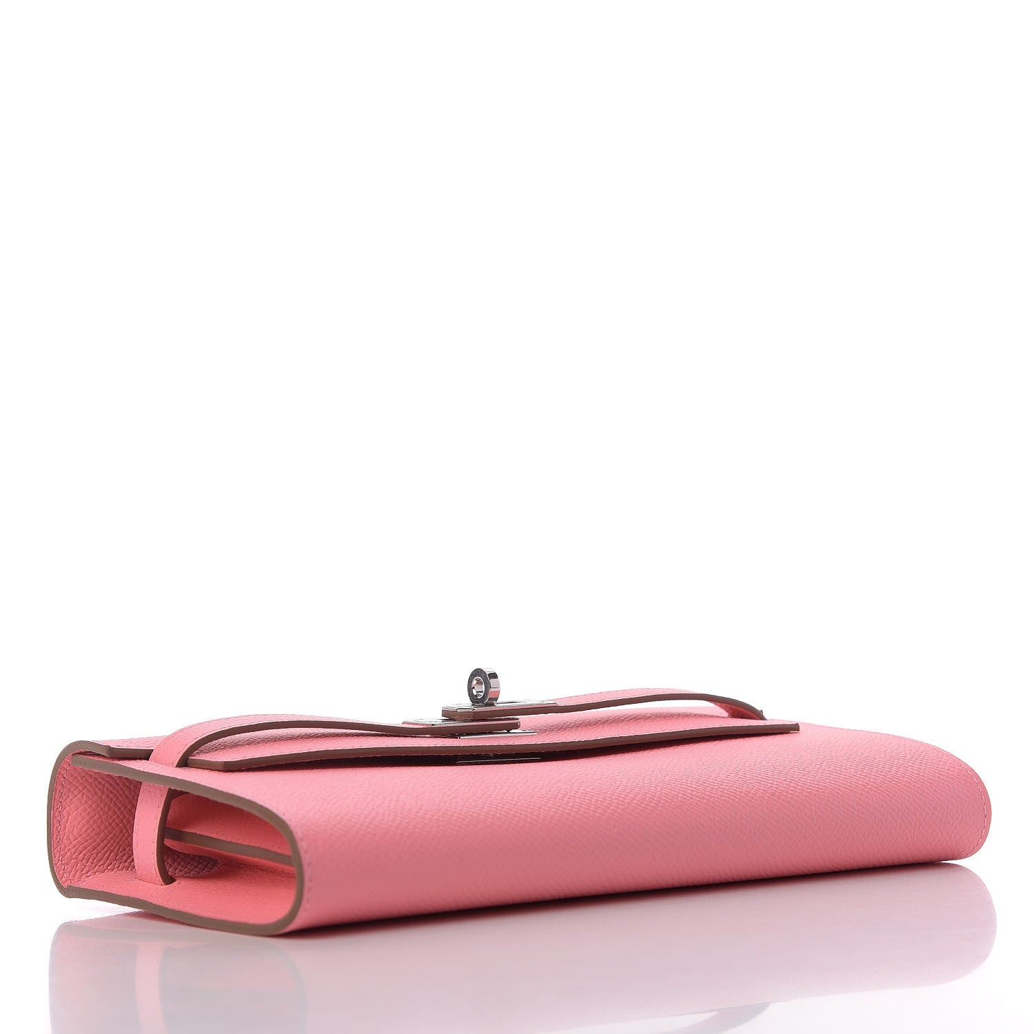 Hermes Epsom Kelly Wallet To Go Rose Confetti 4 of 9