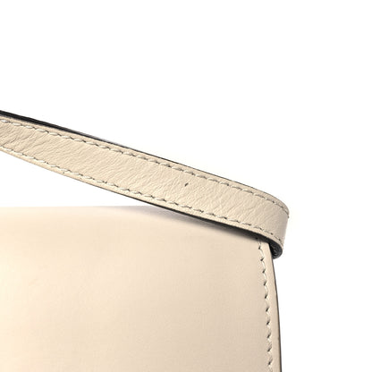 Burberry Derby Calfskin Bi-Color Small Macken Crossbody Bag Mahogany Red Limestone 12 of 12