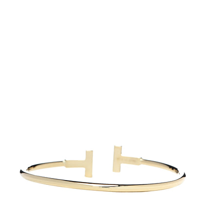 Tiffany 18K Yellow Gold T Wire Bracelet 3 of 5