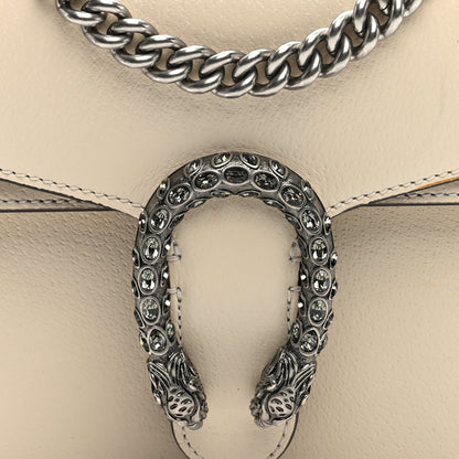 Gucci Textured Calfskin Crystal Mini Dionysus Shoulder Bag Mystic White 7 of 10