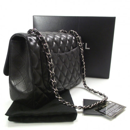 Chanel Lambskin Jumbo Flap Black 3 of 12
