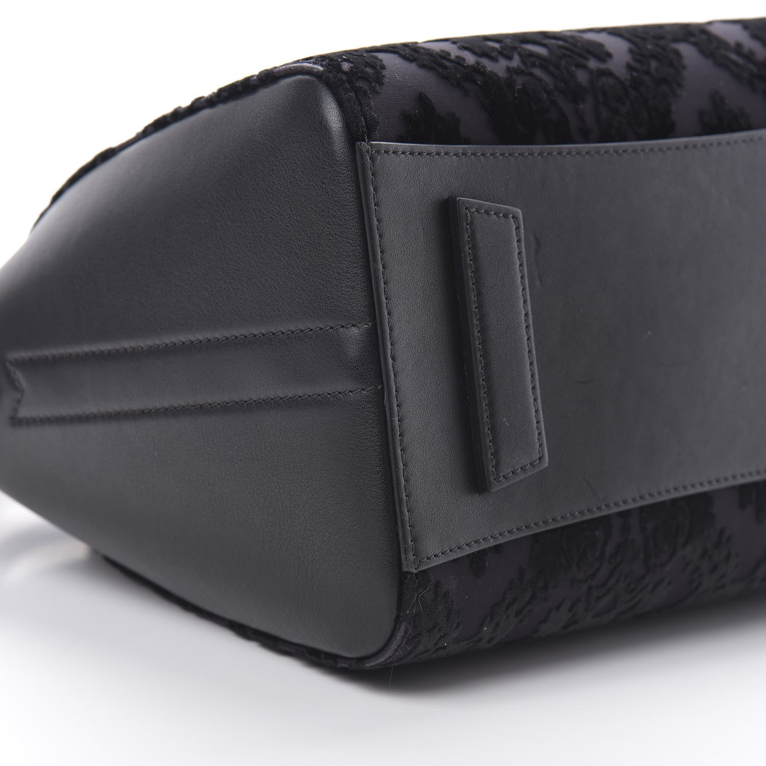Givenchy Calfskin Velvet Small Devoree Antigona Black 9 of 11