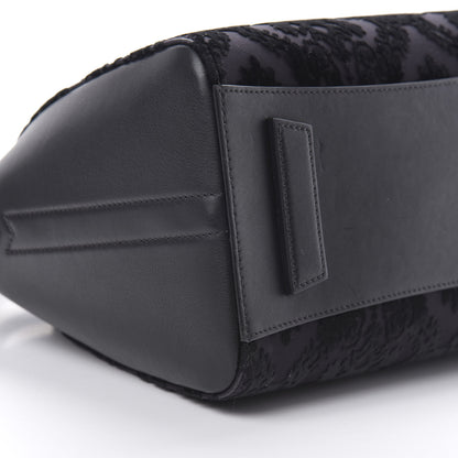 Givenchy Calfskin Velvet Small Devoree Antigona Black 9 of 11