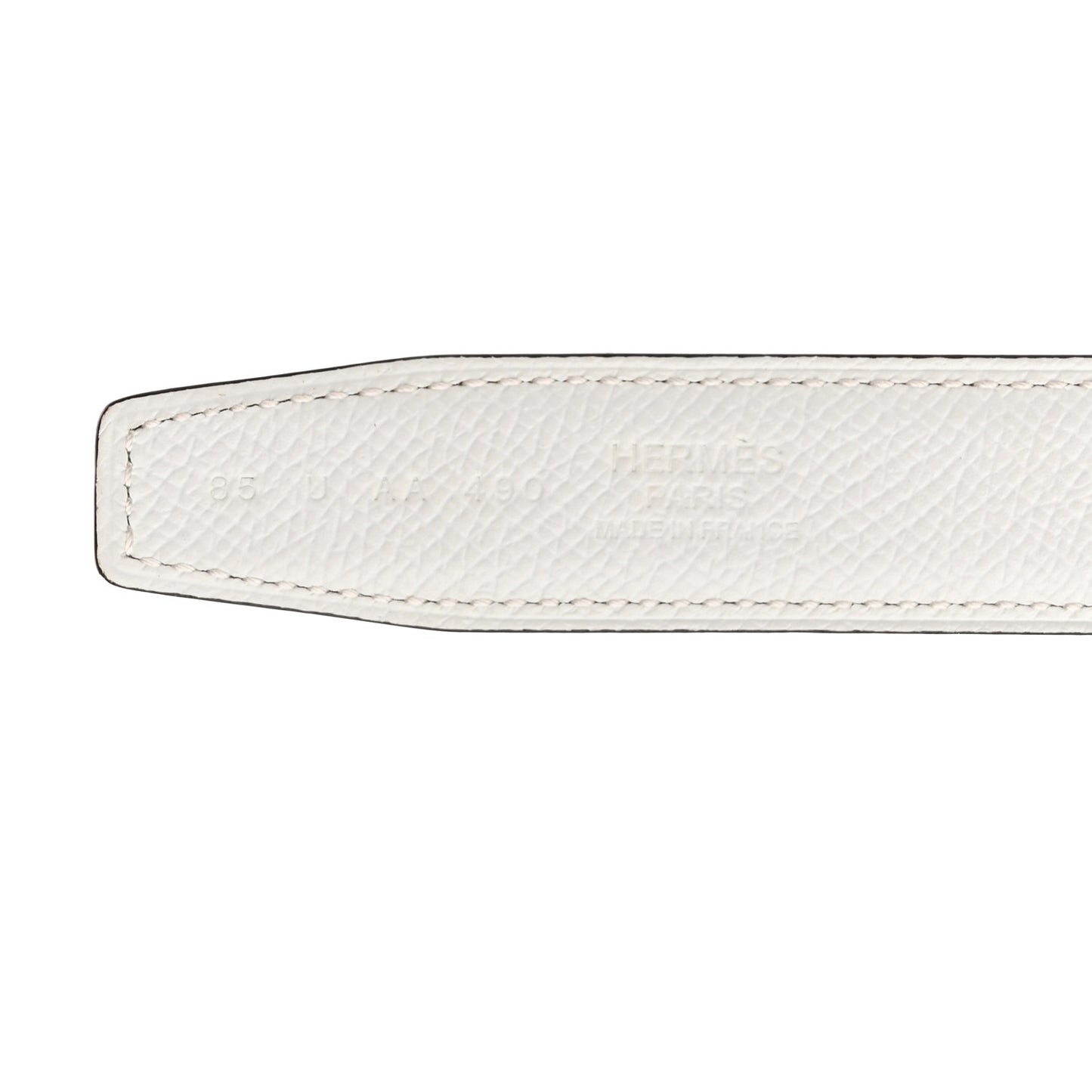 Epsom Swift 24mm Gamma Belt 85 Etoupe White