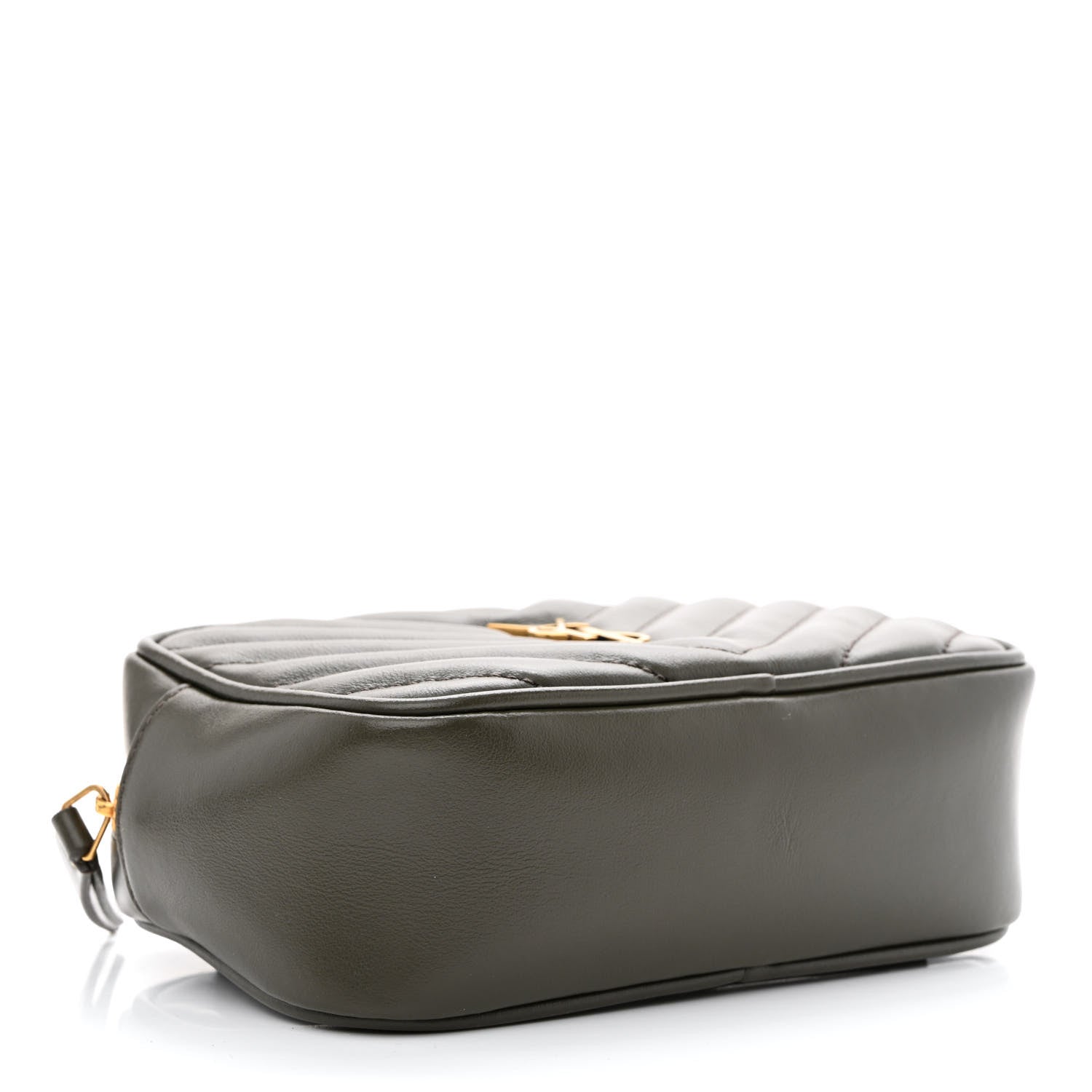 Saint Laurent Calfskin Matelasse Monogram Lou Belt Bag Storm 4 of 11