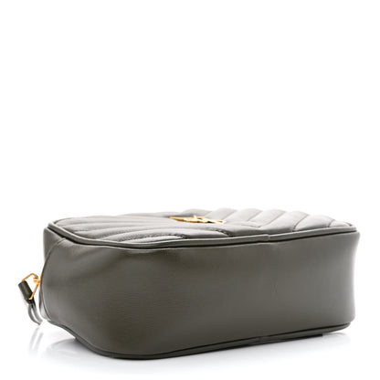 Saint Laurent Calfskin Matelasse Monogram Lou Belt Bag Storm 4 of 11