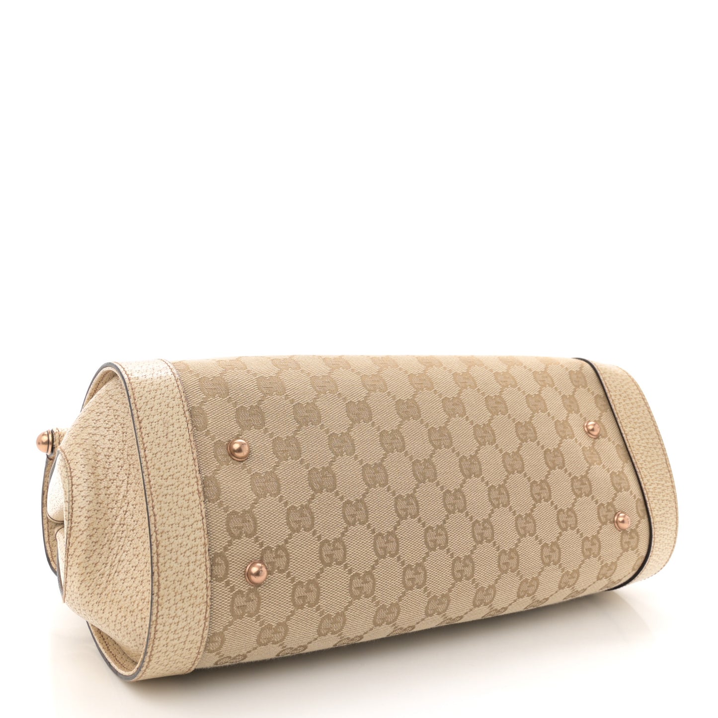 Monogram Bamboo Bullet Bag Off White