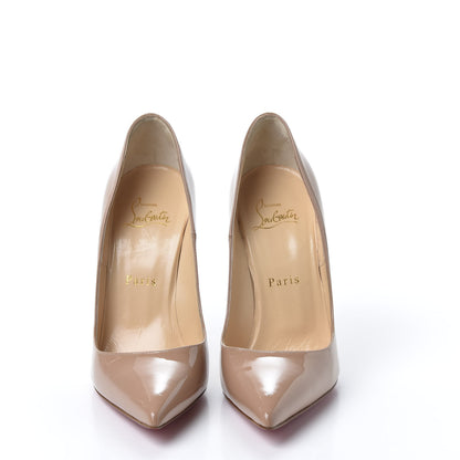 Christian Louboutin Patent So Kate 120 Pumps 36.5 Nude 2 of 9