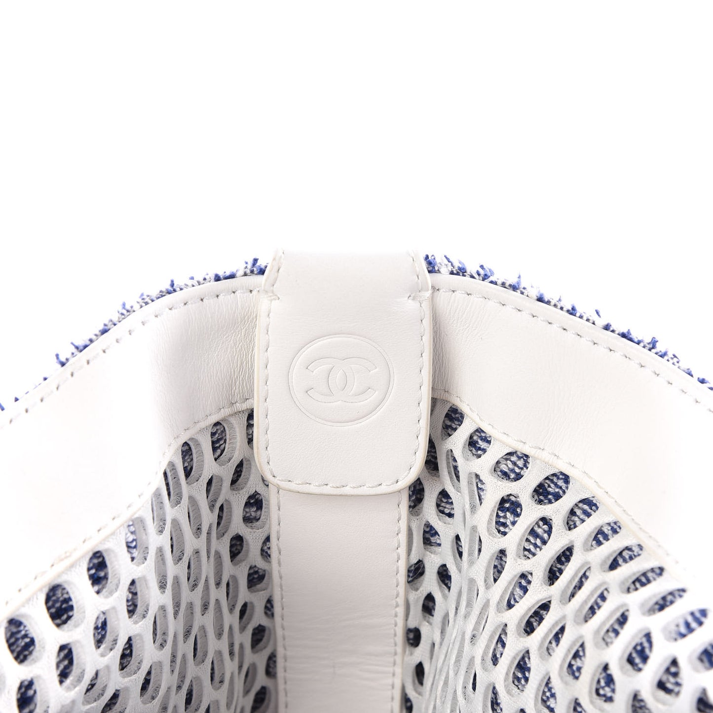 Terry Cotton Fizzy Tote Navy White