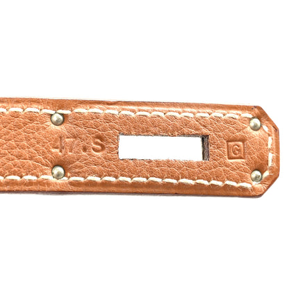 Hermes Taurillon Clemence Birkin 35 Gold 6 of 11
