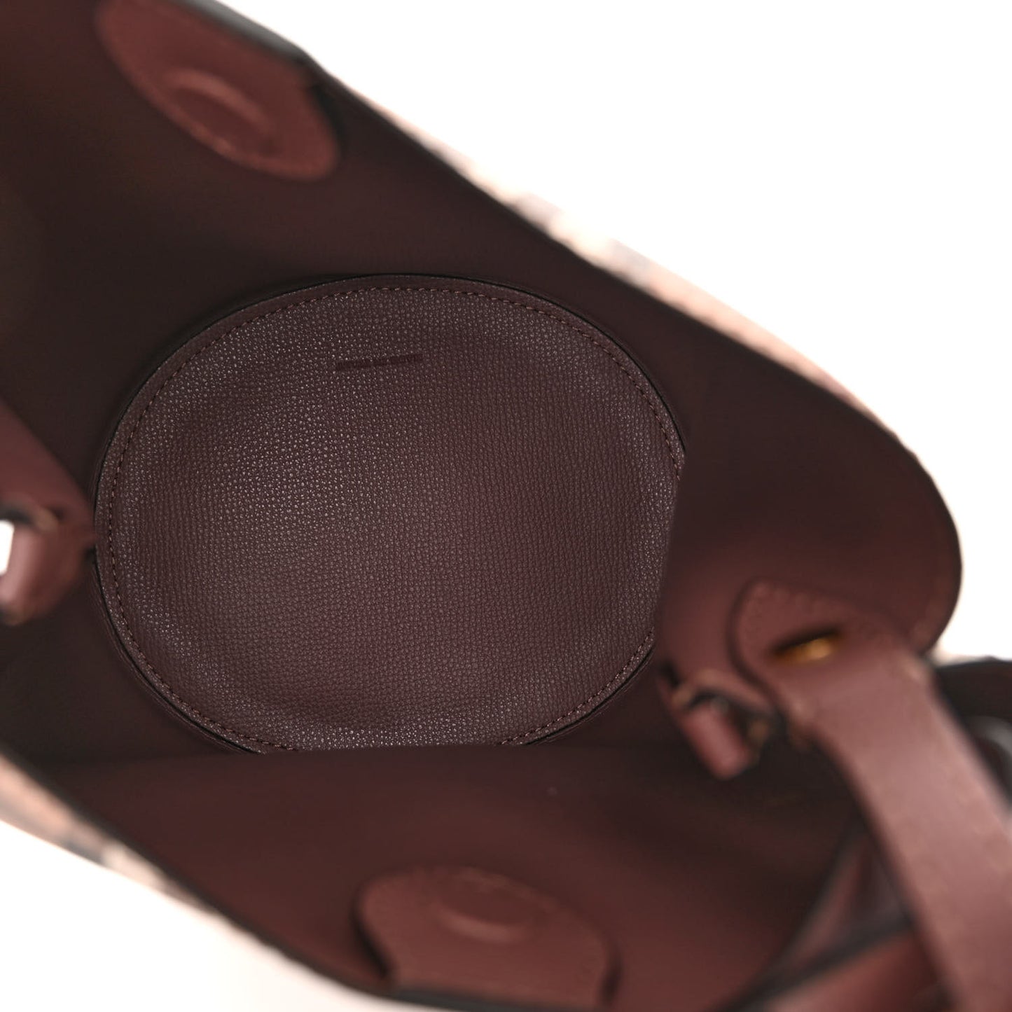 Haymarket Check Colours Small Lorne Bucket Crossbody Elderberry