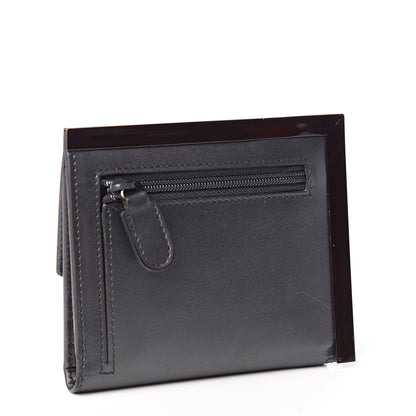 Gucci Calfskin Flap Wallet Grey 2 of 8