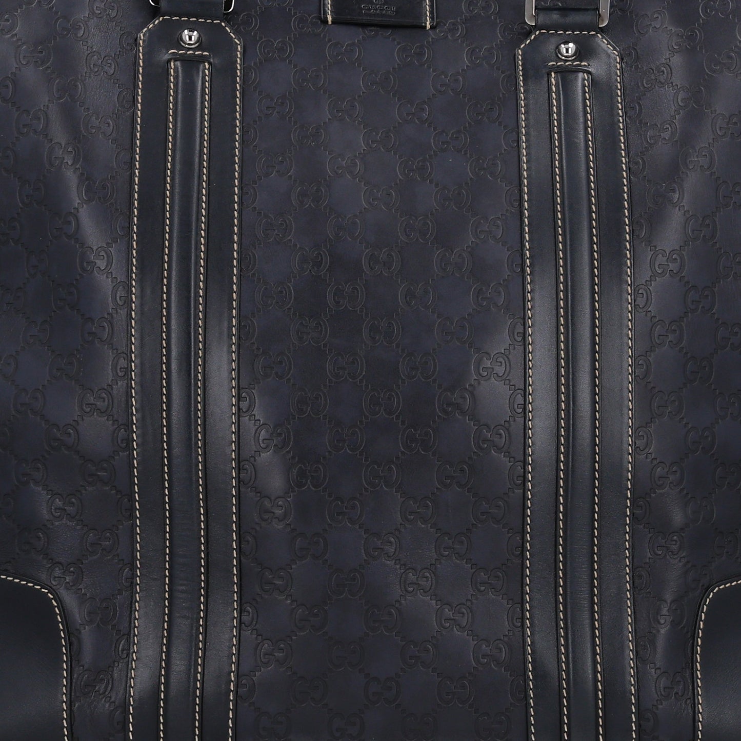 Guccissima Large Tote Black