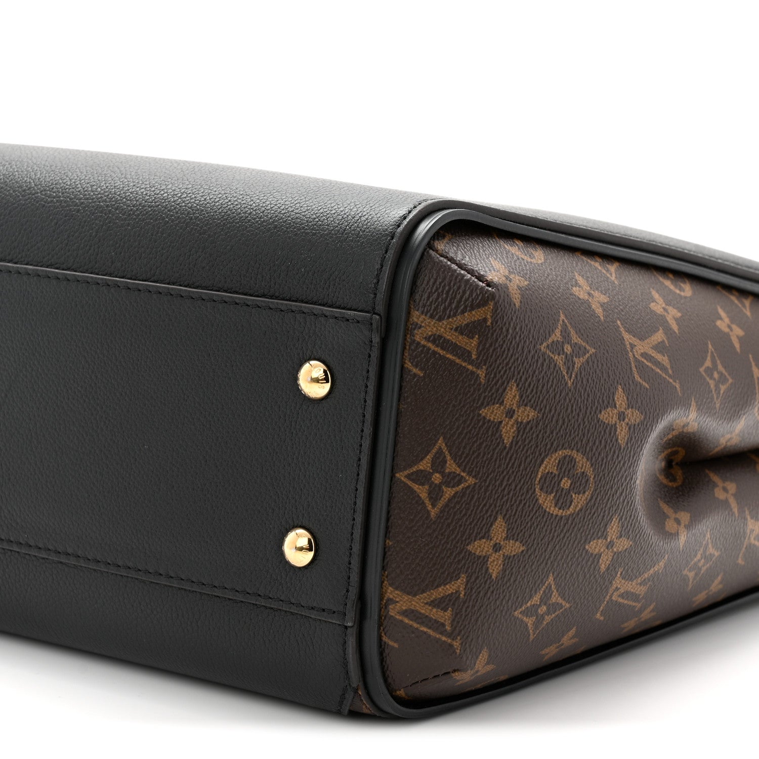 Louis Vuitton Calfskin Monogram Kimono Tote Black 10 of 11