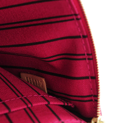 Louis Vuitton Monogram Neverfull MM GM Pochette Pivoine 7 of 7