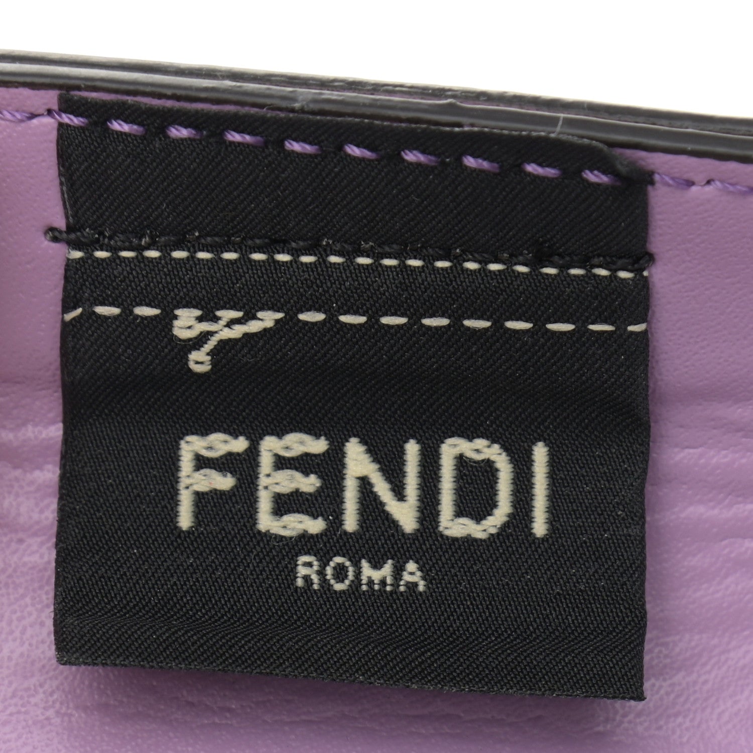 Fendi Recycled Plastic Vitello Liberty Matte Small Fendi Basket Violetta 8 of 11