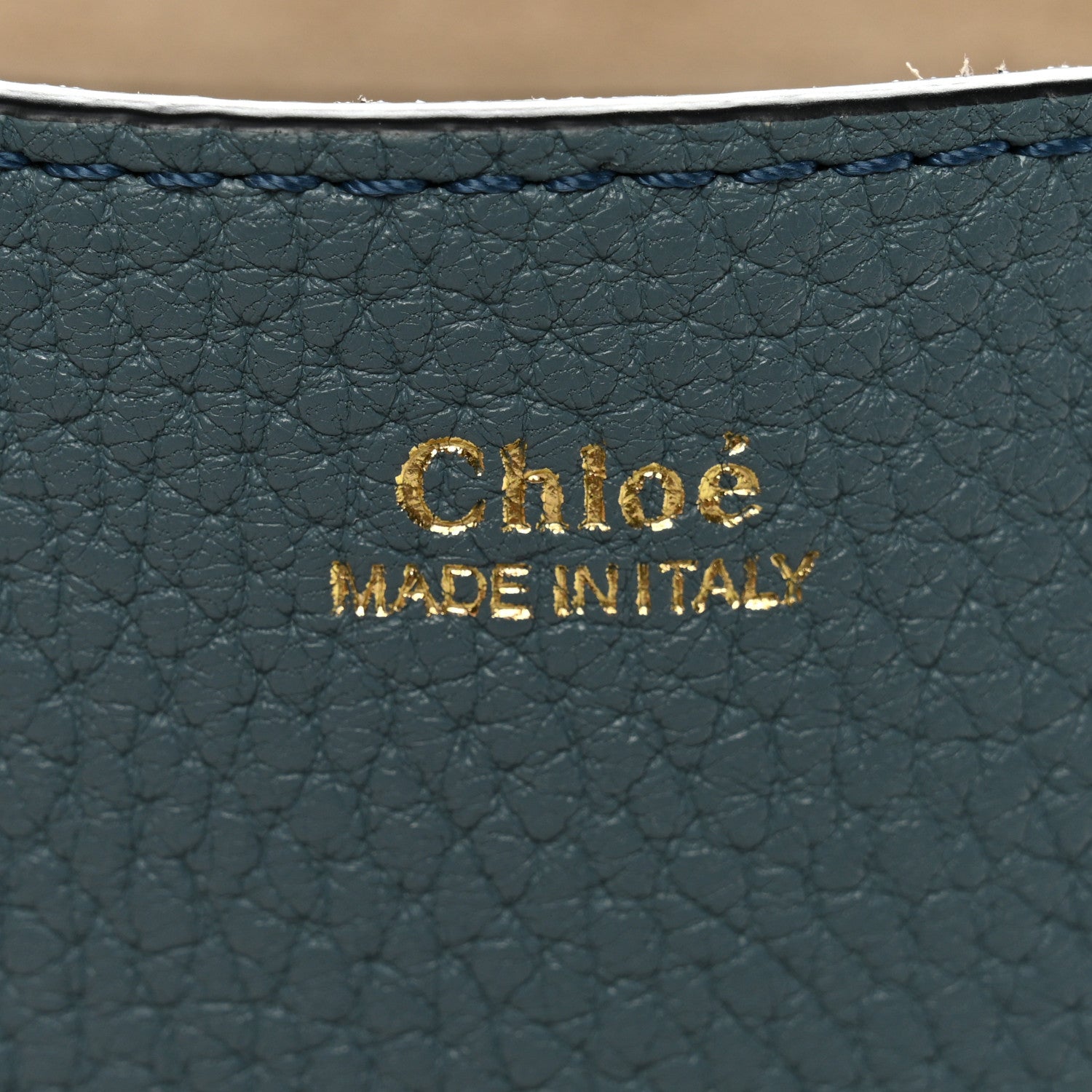 Chloe Grained Lambskin Drew Shoulder Bag Cloudy Blue 6 of 9