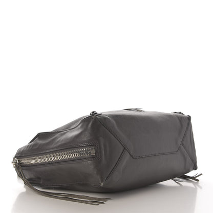 Balenciaga Veau Papier A6 Zip Around Tote Gris Fossile 4 of 9