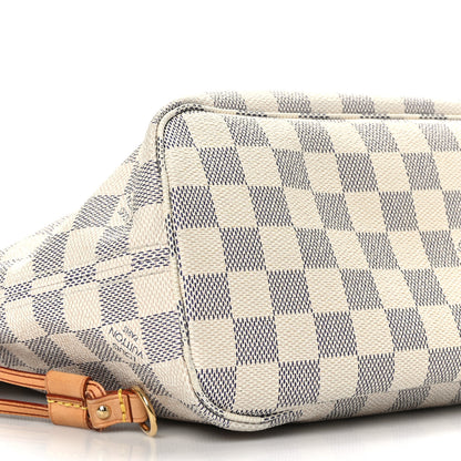 Louis Vuitton Damier Azur Neverfull PM 8 of 9