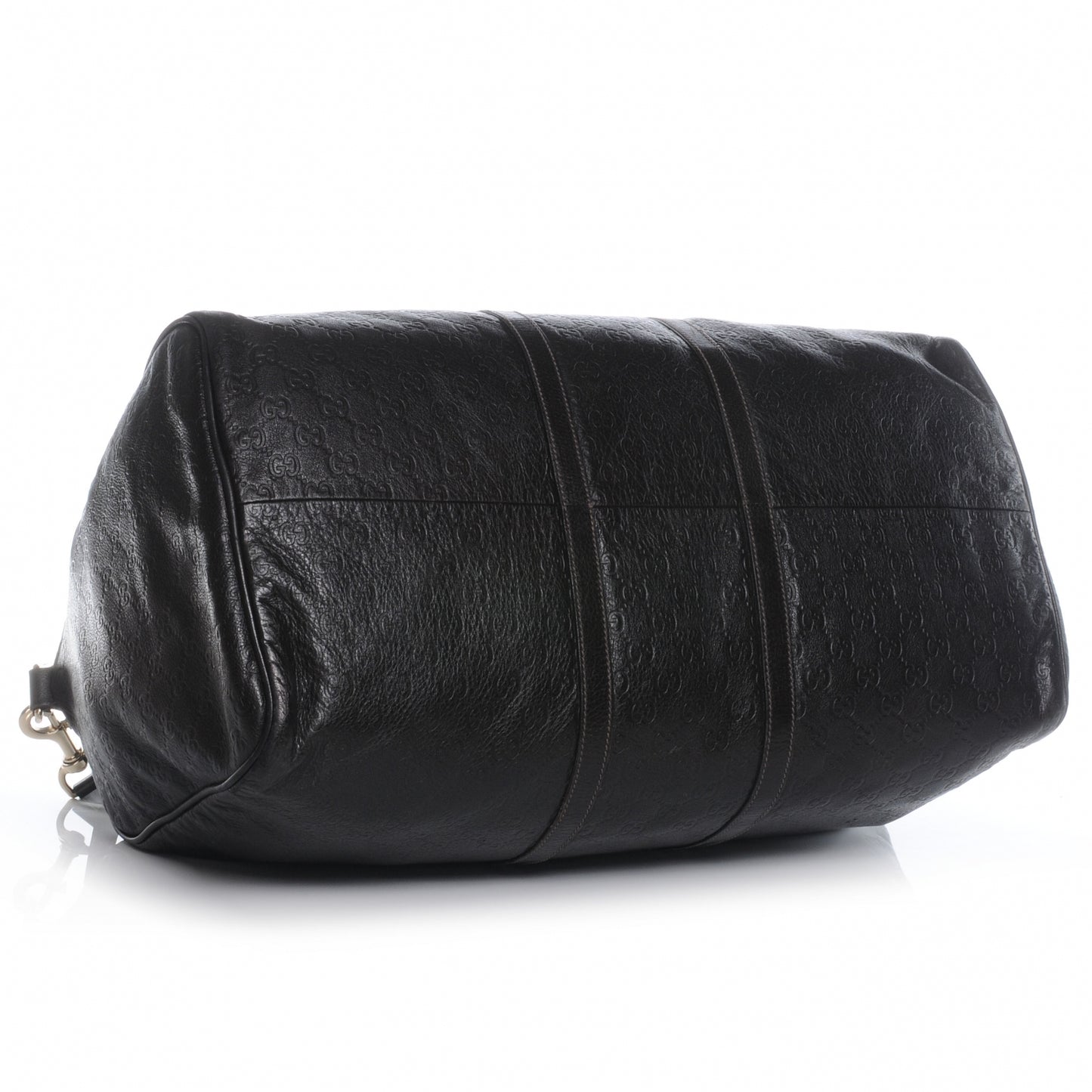 Guccissima Large Carry On Duffle Chocolate