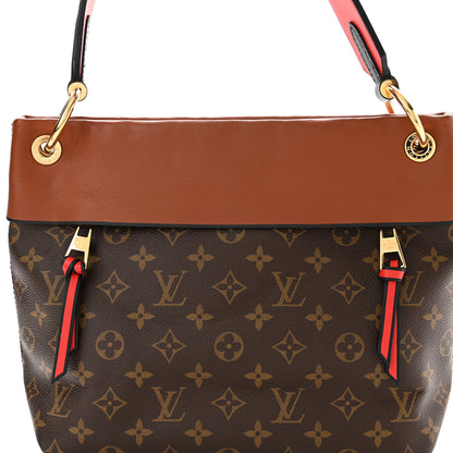 Louis Vuitton Monogram Tuileries Besace Caramel Rouge 6 of 8