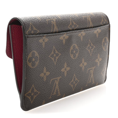 Louis Vuitton Monogram Jeanne Wallet Fuchsia 4 of 8