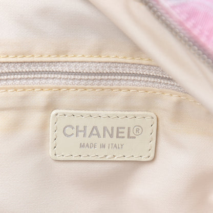 Chanel Nylon Small Travel Tote Bag Pink 8 of 9
