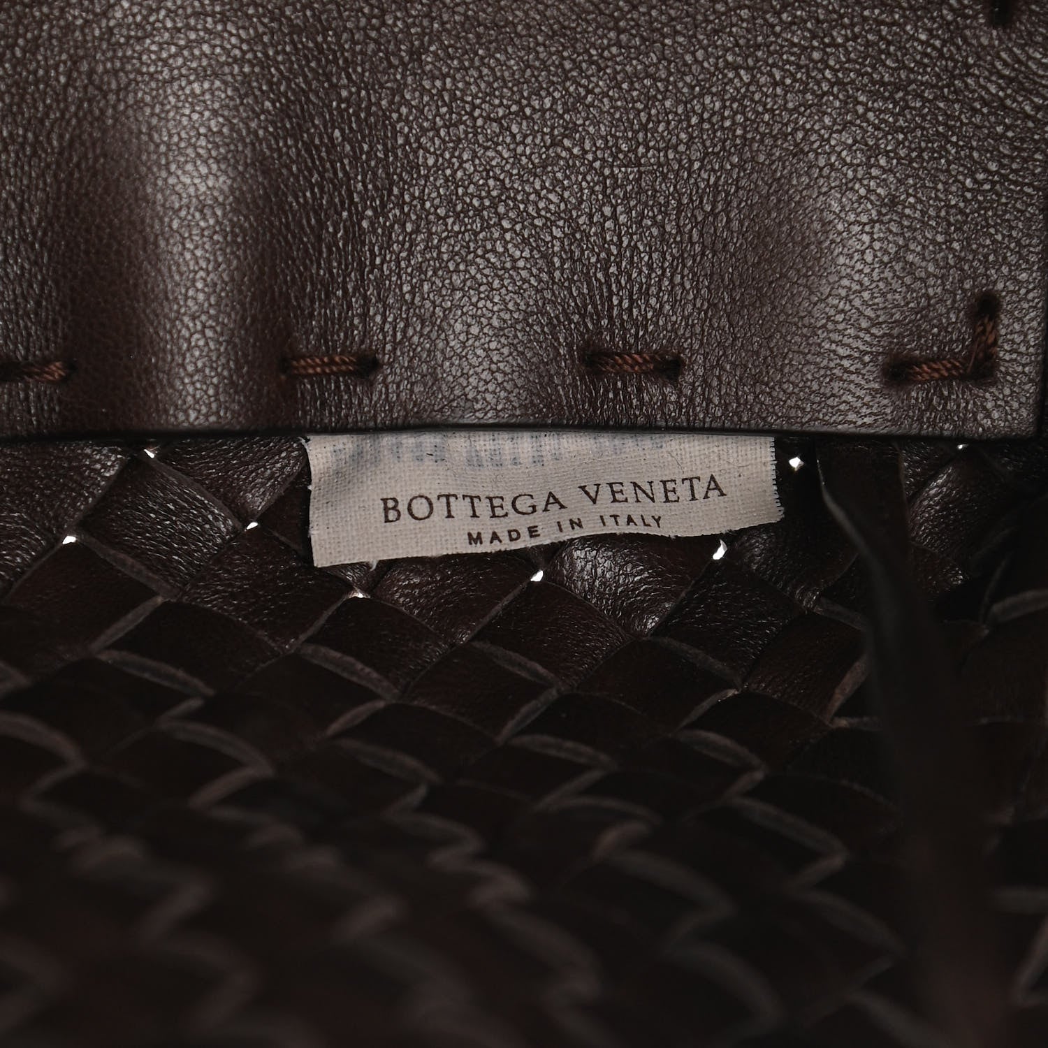 Bottega Veneta Nappa Intrecciato Mini Cabat Ebano 7 of 15