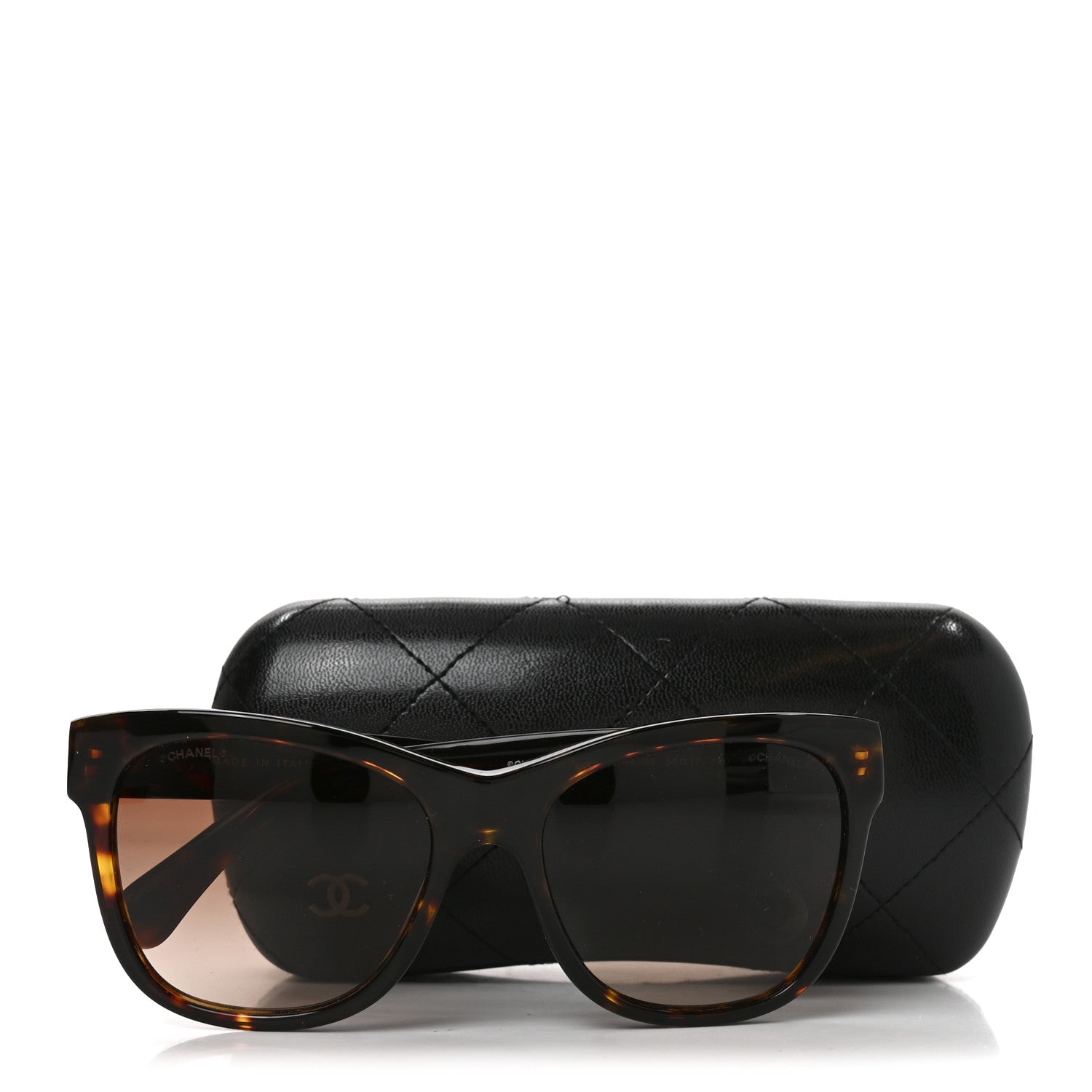 Chanel Acetate Runway Square Sunglasses 5380 Dark Tortoise 1920342